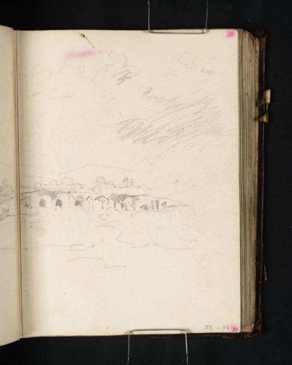 Joseph Mallord William Turner, ‘Abergavenny: The Usk Bridge’ 1798