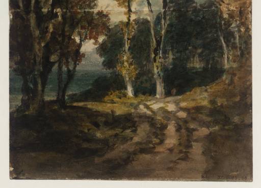 Joseph Mallord William Turner, ‘A Road through a Wood’ 1798