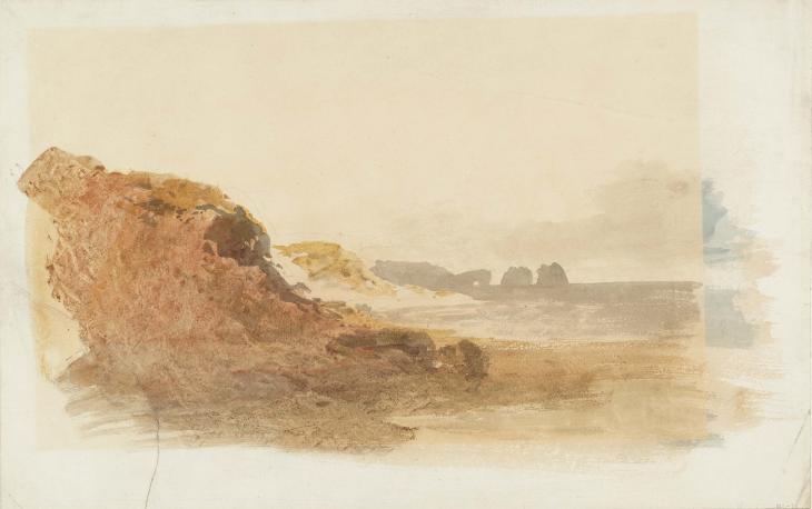 Joseph Mallord William Turner, ‘Rocks ?on the South Coast of Wales’ 1798