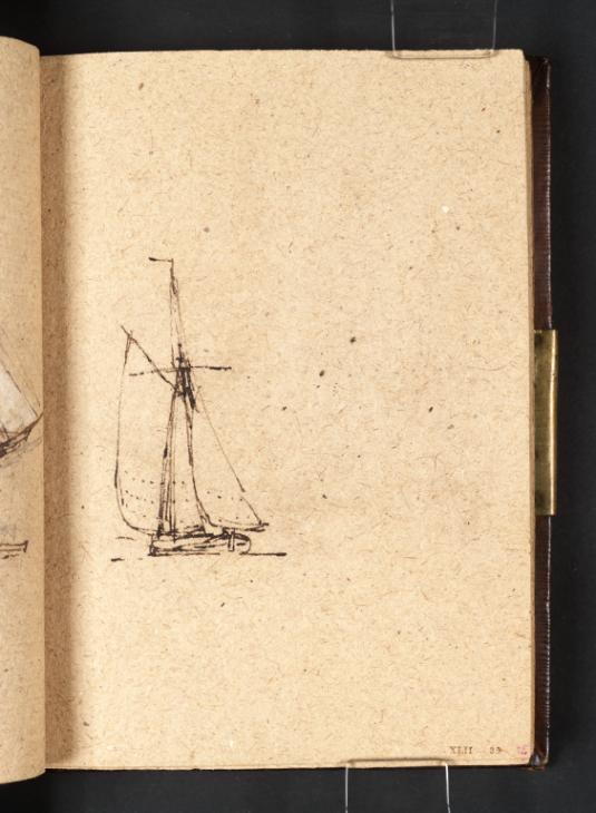 Joseph Mallord William Turner, ‘A Small Sailing Boat’ 1798-9