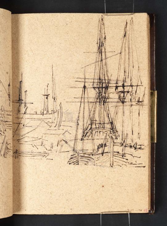Joseph Mallord William Turner, ‘Bristol: Shipping in the Harbour’ 1798