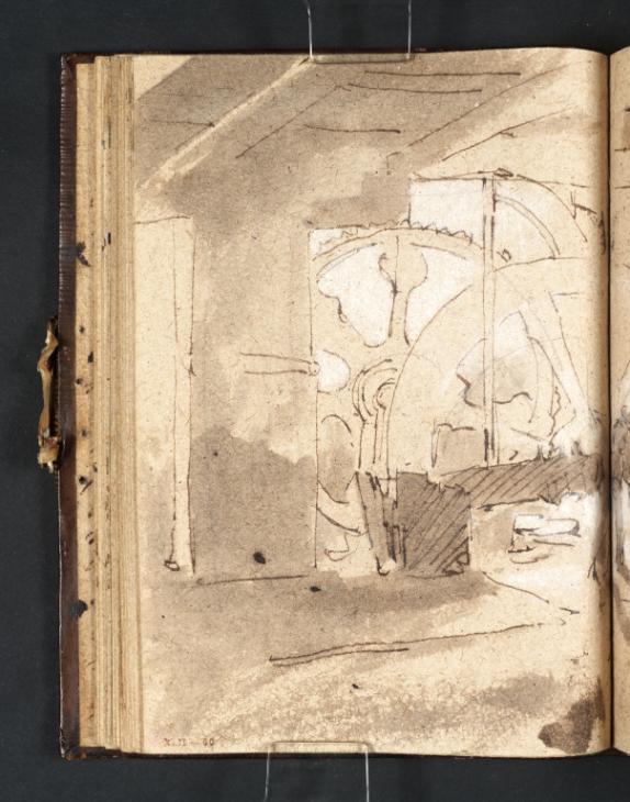 Joseph Mallord William Turner, ‘The Interior of a Tilt Forge’ ?1798
