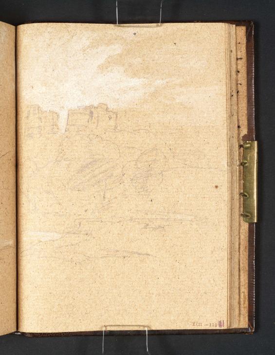 Joseph Mallord William Turner, ‘?Abergavenny Castle’ 1798