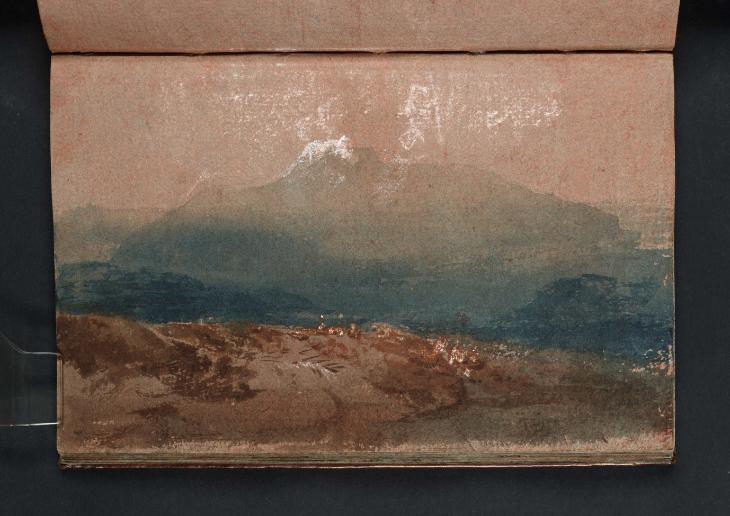 Joseph Mallord William Turner, ‘Landscape with Cader Idris’ c.1798-9