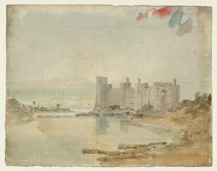 Joseph Mallord William Turner, ‘Caernarvon Castle from the East’ 1798