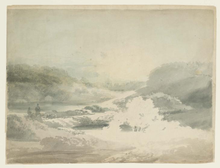 Joseph Mallord William Turner, ‘Stourhead: View over the Lake’ ?1798