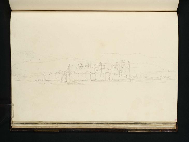 Joseph Mallord William Turner, ‘Caernarvon Castle from the North-West’ 1799