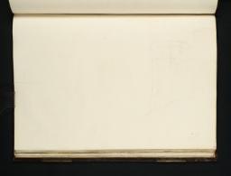 Part of the Walls of Caernarvon Castle, with the Eagle Tower, Joseph Mallord William Turner, 1799, Graphite on paper
