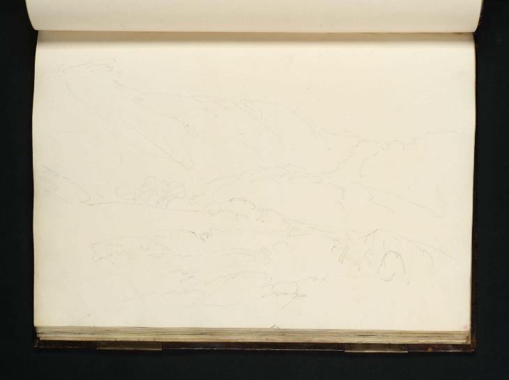 Joseph Mallord William Turner, ‘Cliviger Gorge, Looking North-West’ 1799