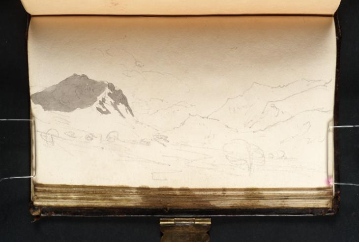 Joseph Mallord William Turner, ‘View towards Snowdon from Nantlle’ 1799