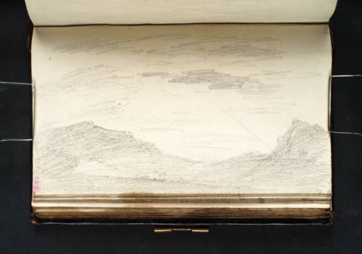 Joseph Mallord William Turner, ‘Low Sun over Mountains’ 1799