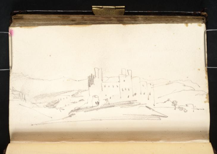 Joseph Mallord William Turner, ‘Conwy Castle Seen from the North-East, with Mountains Beyond’ 1799