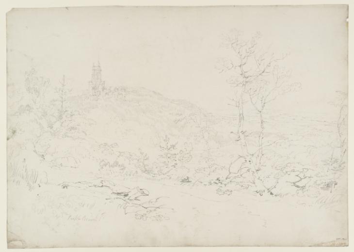 Joseph Mallord William Turner, ‘Fonthill Abbey Seen from the South-West’ 1799