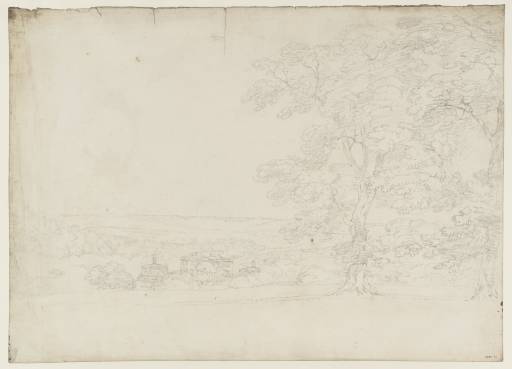 Joseph Mallord William Turner, ‘View of Fonthill Splendens from the West’ 1799