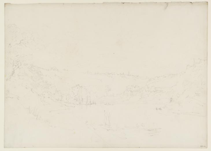 Joseph Mallord William Turner, ‘View of the Rhine at Schaffhausen below the Falls, from the Right Bank’ 1802
