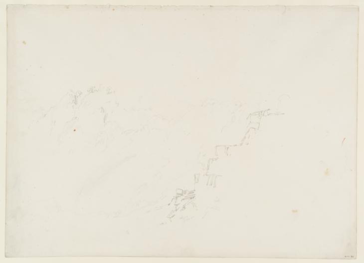 Joseph Mallord William Turner, ‘Schaffhausen: The Fall from the Left Bank’ 1802