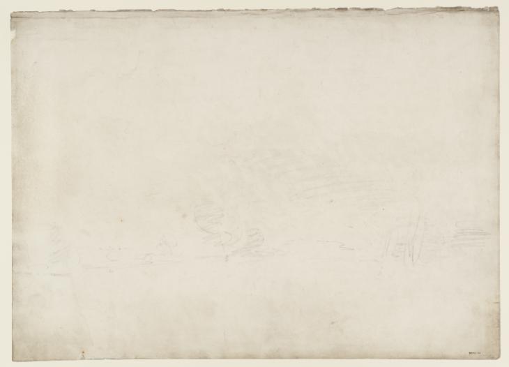 Joseph Mallord William Turner, ‘A Landscape Study, Perhaps for a Deluge Subject’ c.1802-5