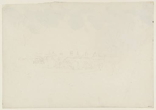 Joseph Mallord William Turner, ‘View of Oxford from Headington Hill’ c.1799-1802