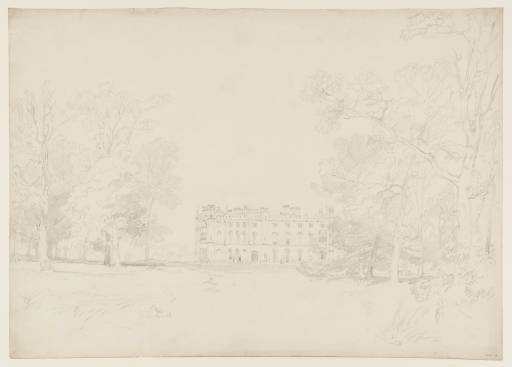 Joseph Mallord William Turner, ‘Cassiobury: The House Seen from the East’ 1807