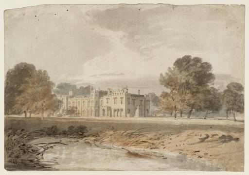 Joseph Mallord William Turner, ‘Chalfont House from the South-West’ c.1799