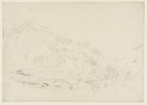 Joseph Mallord William Turner, ‘Schaffhausen: The Rim of the Fall Seen from the Right Bank of the Rhine’ 1802