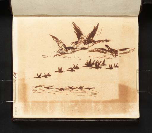 Joseph Mallord William Turner, ‘Three Flights of Geese’ c.1799