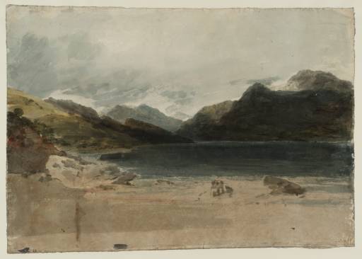 Joseph Mallord William Turner, ‘A Welsh Lake’ c.1799-1800