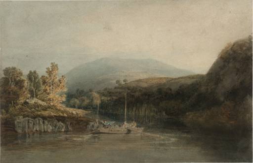 Joseph Mallord William Turner, ‘Scene on a River (?the Dee)’ 1794-5