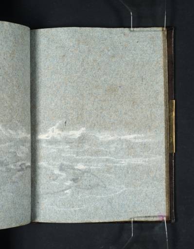 Joseph Mallord William Turner, ‘Breaking Waves Seen from the Shore’ 1801