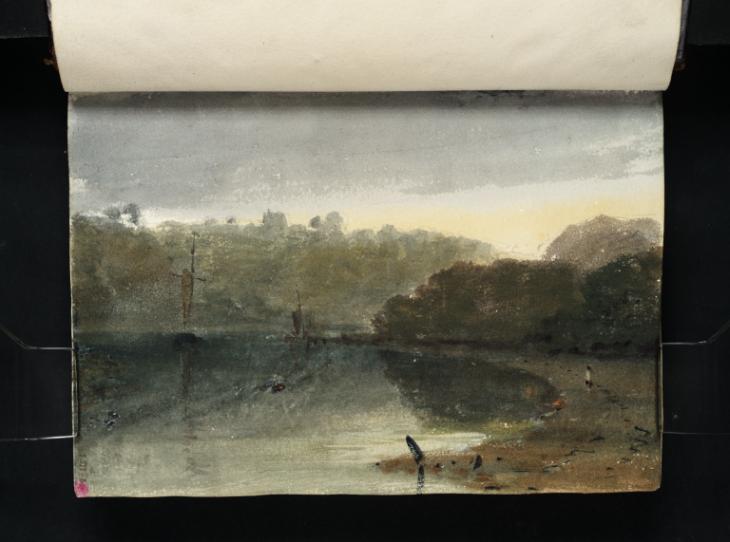 Joseph Mallord William Turner, ‘The Ravine of the River Esk near Whitby, at Twilight’ 1801