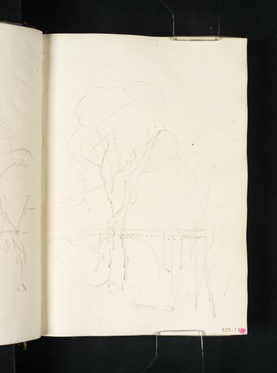 Joseph Mallord William Turner, ‘Durham: Prebend's Bridge Seen beyond Trees’ 1801