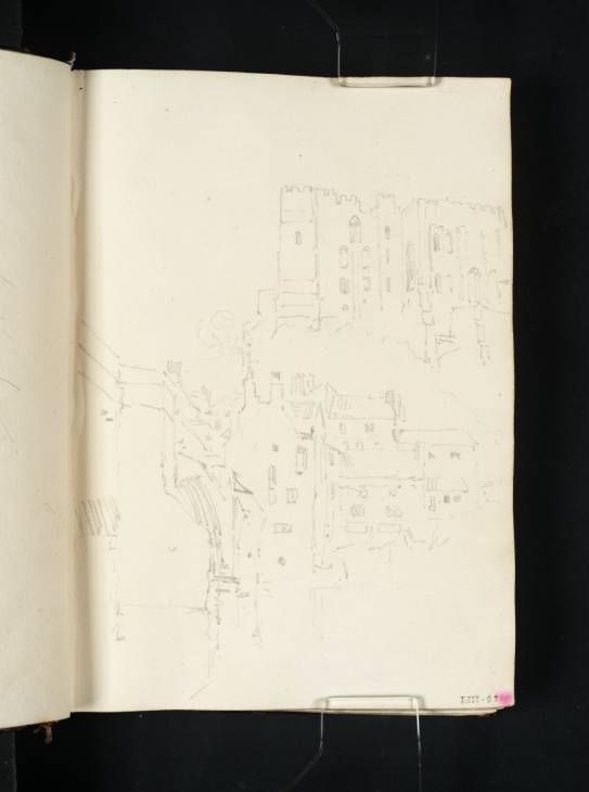 Joseph Mallord William Turner, ‘Durham: Framwellgate Bridge, with the Castle Seen across the River’ 1801