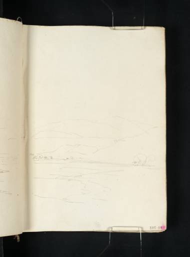 Joseph Mallord William Turner, ‘A Broad River Valley with Distant Hills’ 1801