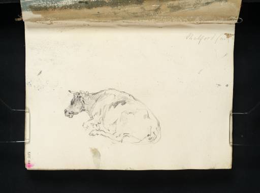 Joseph Mallord William Turner, ‘A Cow Lying Down’ 1801