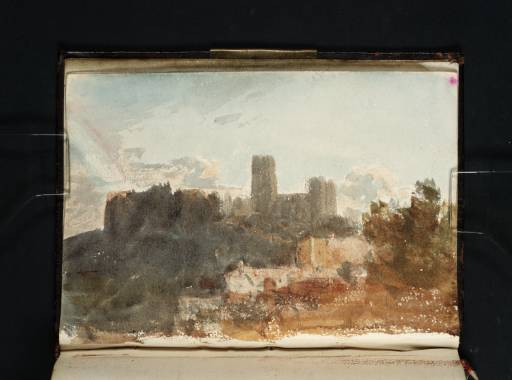 Joseph Mallord William Turner, ‘Durham Cathedral and Castle with a Rainbow’ 1801