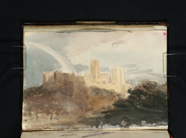 Joseph Mallord William Turner, ‘Durham Cathedral and Castle with a Rainbow’ 1801