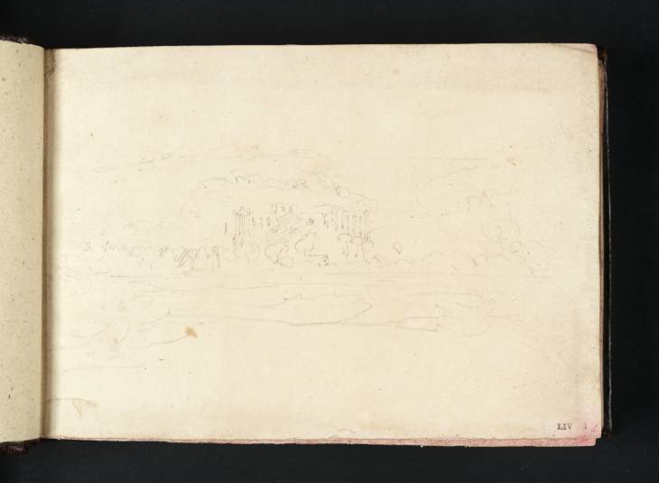 Joseph Mallord William Turner, ‘Rievaulx Abbey from the North-West’ 1801