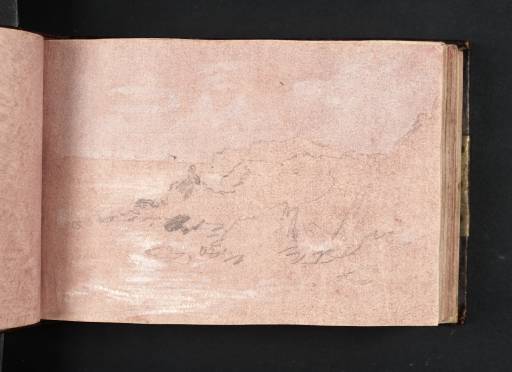 Joseph Mallord William Turner, ‘A Rocky Headland, with the Sea Beyond’ 1801
