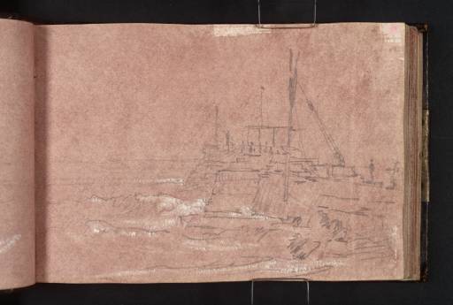 Joseph Mallord William Turner, ‘?Whitby Pier’ 1801