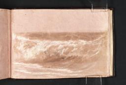 Study of a Breaking Wave, Joseph Mallord William Turner, 1801, Graphite on paper