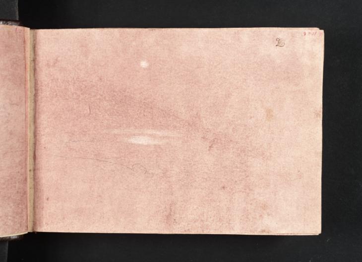 Joseph Mallord William Turner, ‘Study of the Moon over Water’ 1801