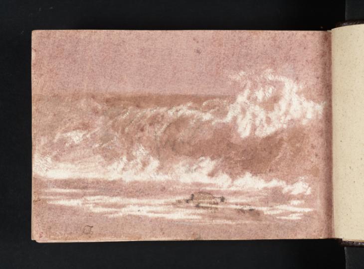 Joseph Mallord William Turner, ‘A Wave Breaking on the Shore’ 1801