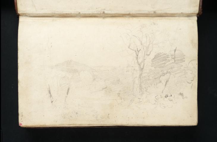 Joseph Mallord William Turner, ‘Landscape near Edinburgh, ?with the Firth of Forth in the Distance’ 1801