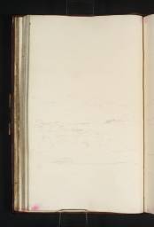 Looking across Loch Lomond towards Ben Lomond from Luss, Joseph Mallord William Turner, 1801, Graphite on paper