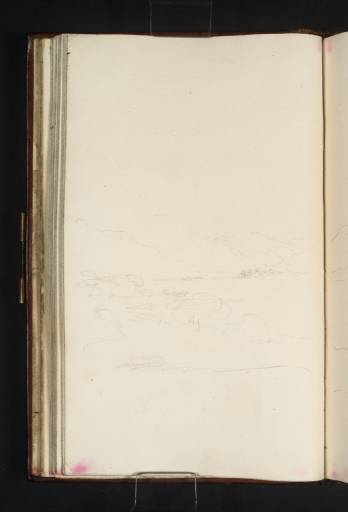Joseph Mallord William Turner, ‘Looking across Loch Lomond towards Ben Lomond from Luss’ 1801