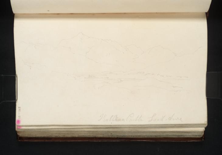Joseph Mallord William Turner, ‘Distant View of the Head of Loch Awe, with Kilchurn Castle from the South-West’ 1801