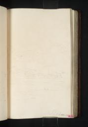 Kilchurn: View of the Mountains to the South East, with ?the Village of Dalmally, Joseph Mallord William Turner, 1801, Graphite on paper