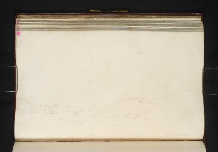 Joseph Mallord William Turner, ‘Distant View of Kilchurn Castle and Cruachan Ben ?from Dalmally’ 1801