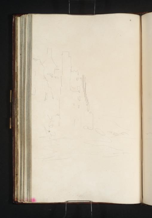 Joseph Mallord William Turner, ‘Kilchurn: Looking South-West down Loch Awe, with the Castle in the Left Foreground’ 1801