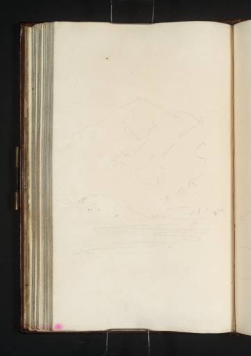 Joseph Mallord William Turner, ‘Crianlarich from Strath Fillan, with Ben More and Cruach Ardrain Beyond’ 1801